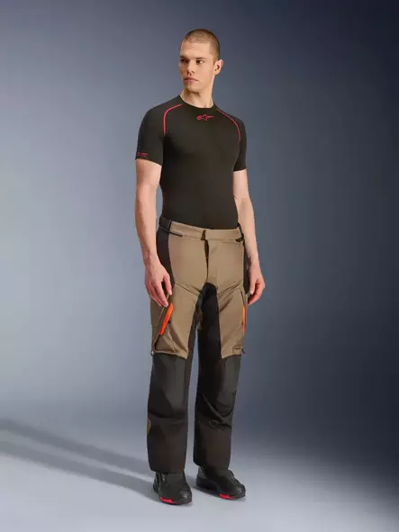 Alpinestars Ajohousut Andes v4 Drystar Ruskea/Musta, XXL - Duell ajovarusteet - 41176 - 1