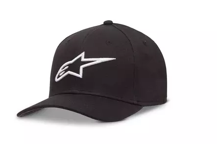 Alpinestars lippis Ageless Curve musta/valko, L/XL - Duell ajovarusteet - 35636 - 1