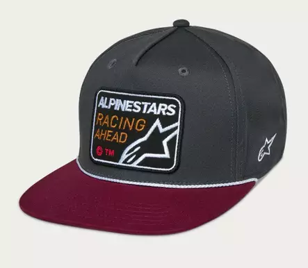 Alpinestars Lippis Intuitive Snapback Harmaa/Punainen One Size - Duell ajovarusteet - 35986 - 1