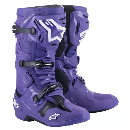 Alpinestars Saapas Tech 10 Viloet/Musta, 43 (9) - Duell ajovarusteet - 39576 - 1