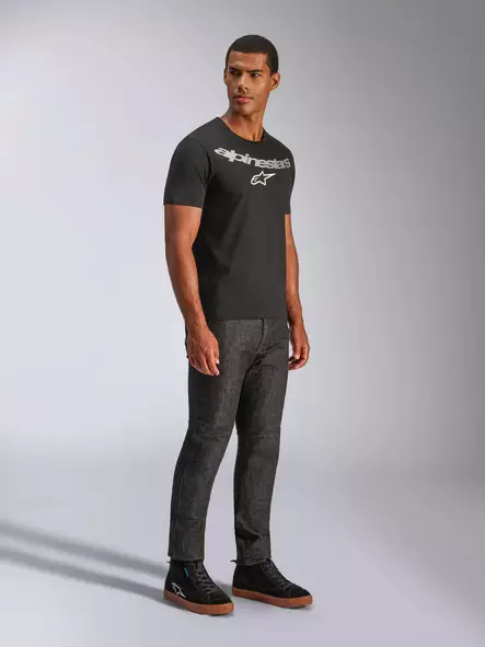 Alpinestars T-Shirt Collared SS CSF Black, M - Duell ajovarusteet - 35326 - 1