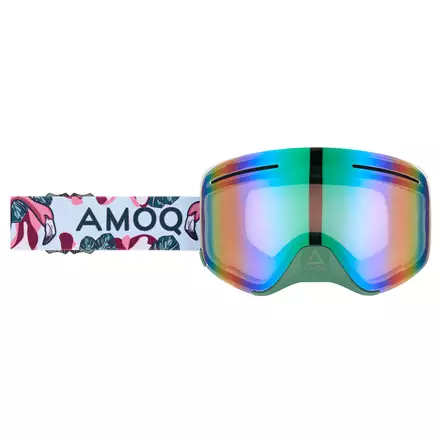 AMOQ Vision Vent+ Magnetic Ajolasit Tropical - Vihreä Peili - Duell ajovarusteet - 52706 - 1