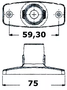 Ankkurivalo LED Evoled valkoinen - 360° - Duell venetarvikkeet - 7606 - 1