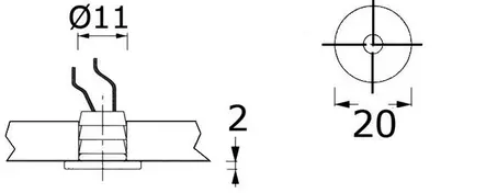 Apus-R LED Tunnelma- ja sisustusvalo - Duell venetarvikkeet - 7886 - 1