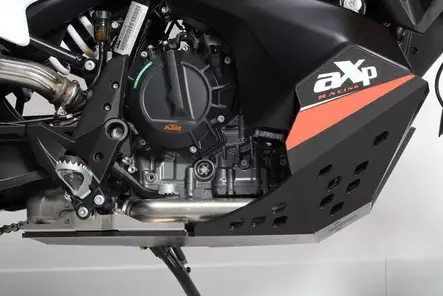 AXP Adventure Skid Plate HDPE 8mm Black KTM 790/890 ADVENTURE/R - Duell MP varaosat ja tarvikkeet - 86146 - 1
