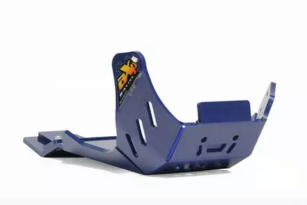 AXP Xtrem HDPE Skid Plate Blue Husqvarna FC450/FX450 23- / FE450/FE501 24- - Duell MP varaosat ja tarvikkeet - 86366 - 1