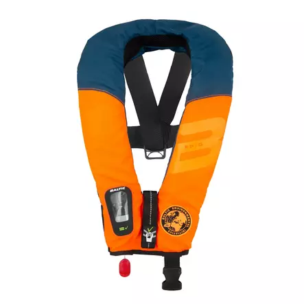 Baltic Epiq 165 harness auto ilmatäytteinen pelastusliivi oranssi/navy 40-150kg - Duell venetarvikkeet - 135656 - 1