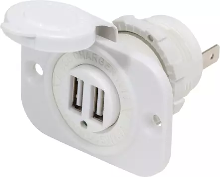 Blue Sea 2.1A Dual USB chargers - Duell venetarvikkeet - 132636 - 1
