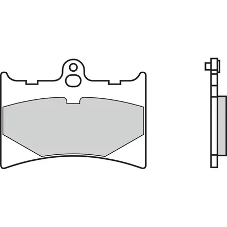 Brembo Jarrupalat Carbon-Ceramic - Duell MP varaosat ja tarvikkeet - 122396 - 1