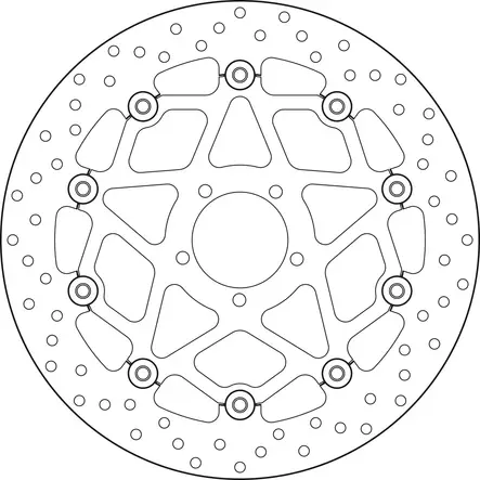 Brembo Serie Oro jarrulevy kelluva - Duell MP varaosat ja tarvikkeet - 121626 - 1