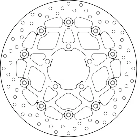 Brembo Serie Oro jarrulevy kelluva - Duell MP varaosat ja tarvikkeet - 122066 - 1