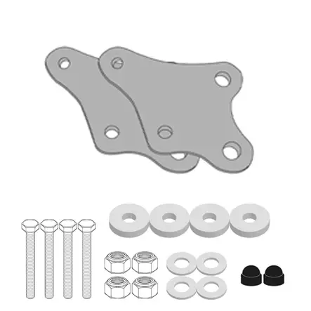 Givi Kit Mou Tnh1201 Honda Xl750 Transalp '23 - Duell MP varaosat ja tarvikkeet - 101026 - 1