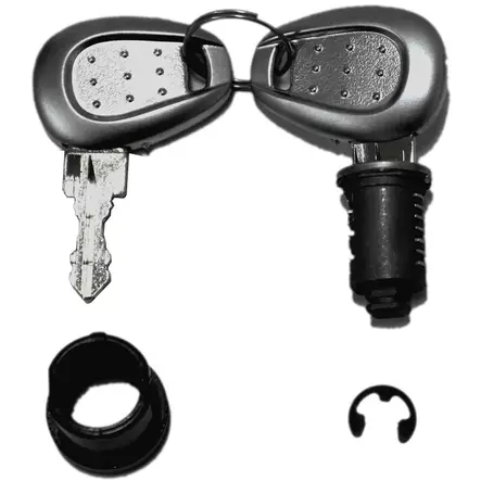 Givi Set of 3 key locks with corresponding bush with silver handle - Duell MP varaosat ja tarvikkeet - 101916 - 1