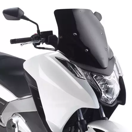 Givi Specific low sport screen gloss black 47 x 43 cm (HxW) Integra 700/750 - Duell MP varaosat ja tarvikkeet - 100166 - 1