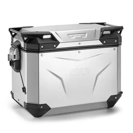 Givi Trekker Outback EVO Anodized Alu side-case Right 48ltr sold without lock - Duell MP varaosat ja tarvikkeet - 105076 - 1