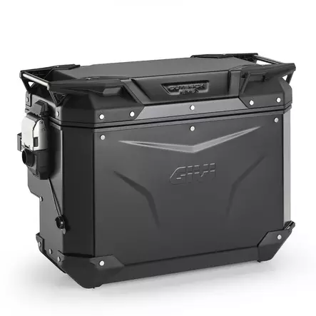 Givi Trekker Outback EVO Black Alu cam-side cutout Right 40ltr sold without loc - Duell MP varaosat ja tarvikkeet - 105006 - 1
