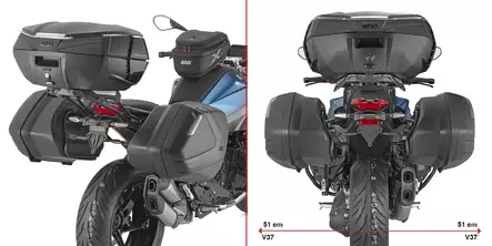 Givi Tubul. Pannier Holder Bmw R1300RS (2025) - Duell MP varaosat ja tarvikkeet - 102946 - 1