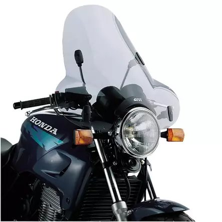 Givi Universal screen with 4 point handlebar smoked 50 x 61.5 cm (HxW) - Duell MP varaosat ja tarvikkeet - 100626 - 1