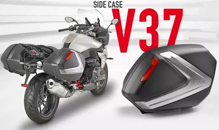 Givi V37 monokey 37lt laukkupari musta sivupaneeli - Duell MP varaosat ja tarvikkeet - 104186 - 1