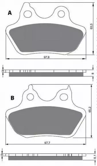 GOLDFREN Jarrupalat 244 Ceramic Carbon S3 - Duell MP varaosat ja tarvikkeet - 67536 - 1