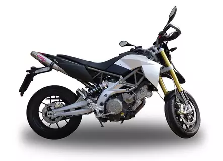 GPR Aprilia Dorsoduro 900 2017/20 e4 Pair Racing slip-on exhaust Deeptone Inox - Duell MP varaosat ja tarvikkeet - 112406 - 1