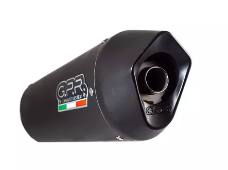 GPR Bmw F 650 Gs 2000/03 EC-Approv. slip-on exhaust Furore Nero - Duell MP varaosat ja tarvikkeet - 111706 - 1