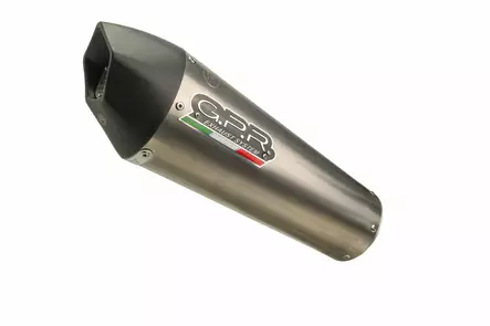 GPR Bmw F 800 Gt 2017/19 e4 EC-Approv. slip-on exhaust GP Evo4 Titanium - Duell MP varaosat ja tarvikkeet - 110946 - 1