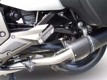 GPR Bmw K 1600 Gt 2010/16 Pair EC-Approv. slip-on exhaust Furore Nero - Duell MP varaosat ja tarvikkeet - 111896 - 1