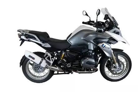 GPR Bmw R 1200 Gs Adventure 2014/16 EC-Approv. slip-on exhaust Albus Ceramic - Duell MP varaosat ja tarvikkeet - 112046 - 1