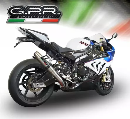 GPR Bmw S 1000 Rr 2015/16 EC-Approv. slip-on exhaust Deeptone Inox - Duell MP varaosat ja tarvikkeet - 111466 - 1