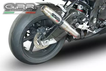 GPR Bmw S 1000 Rr 2015/16 EC-Approv. slip-on exhaust Deeptone Inox - Duell MP varaosat ja tarvikkeet - 111466 - 1
