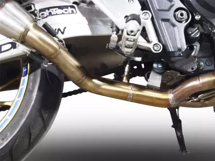 GPR Honda Cb 650 F 2014/16 EC-Approv. full line exhaust catalized Deeptone Inox - Duell MP varaosat ja tarvikkeet - 110866 - 1