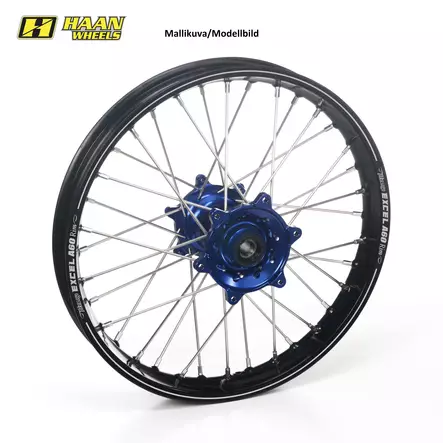 Haan wheel SX&SXF 23-.. 19-2,15 BLUE HUB/A60 RIM - Duell MP varaosat ja tarvikkeet - 63906 - 1
