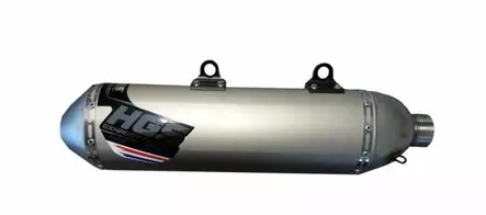 HGS Äänenvaimennin 4T Enduro Grey Steel KTM250EXC-F FE250 17-19 - Duell MP varaosat ja tarvikkeet - 68996 - 1