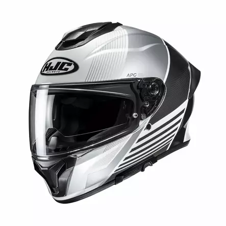 HJC Kypärä C71 Morix Valkoinen/Harmaa MC5, 2XL - Duell ajovarusteet - 56056 - 1