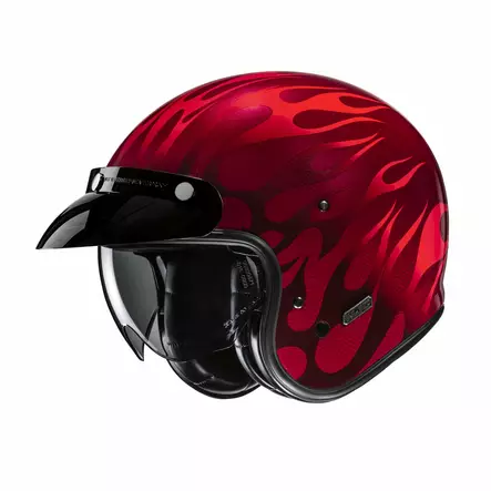HJC Kypärä V31 Firo Punainen MC1, 2XL - Duell ajovarusteet - 56066 - 1
