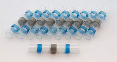 Hyper Jatkoliitin juotostina & kutistesukka Sin. 10kpl 1.5-2.5mm2 - Duell muut varaosat ja tarvikkeet - 22016 - 1
