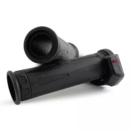 Hyper Lämpökahvat 22/22x130 mm, peukalonlämmittimillä ja katkaisijalla - Mönkijän kahvanlämmittimet - 986 - 1