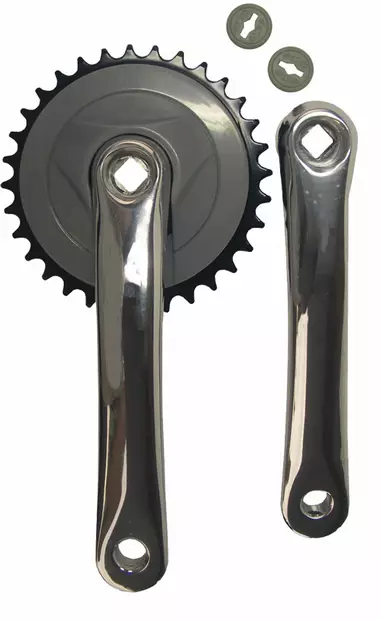 Kampipari LASCO 33/170mm alu nelikantti syvyys 0mm - Duell polkupyörien varaosat ja tarvikkeet - 58276 - 1