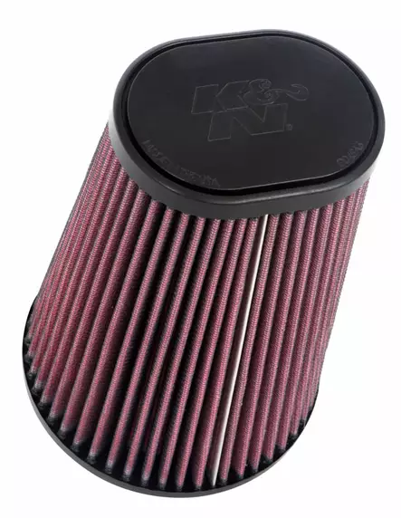 K&N Universal Clamp-On Air Filter 4-1/2"Flg 5-7/8"B 3-1/4" X 4-1/2"T 8"H - Duell MP varaosat ja tarvikkeet - 127656 - 1