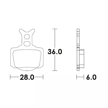 Moto-Master Brakepads KTM: front+rear SX50 24-.. - Duell MP varaosat ja tarvikkeet - 120976 - 1