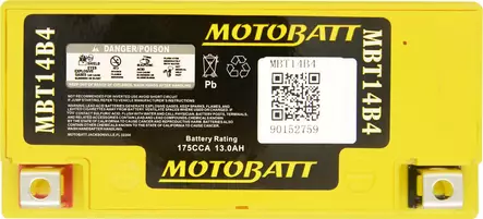 Motobatt MBT14B4 akku - Duell muut varaosat ja tarvikkeet - 131166 - 1
