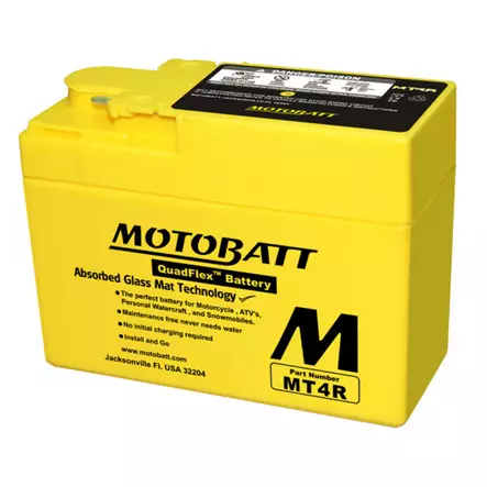 Motobatt MT4R akku - Duell muut varaosat ja tarvikkeet - 131676 - 1