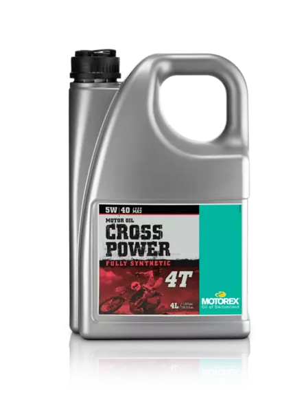 Motorex Cross Power 4T 5W/40 4 ltr (4) - Duell öljyt ja muut nesteet - 62576 - 1