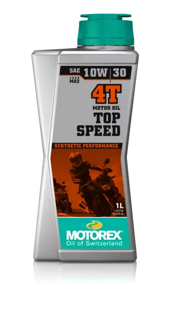 Motorex Top Speed 4T 10W/30 1 ltr (10) - Duell öljyt ja muut nesteet - 62456 - 1