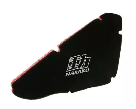 Naraku Ilmansuodatin Double Layer Gilera PureJet / Piaggio NRG MC2-3 PureJet - Duell mopojen varaosat ja tarvikkeet - 115596 - 1