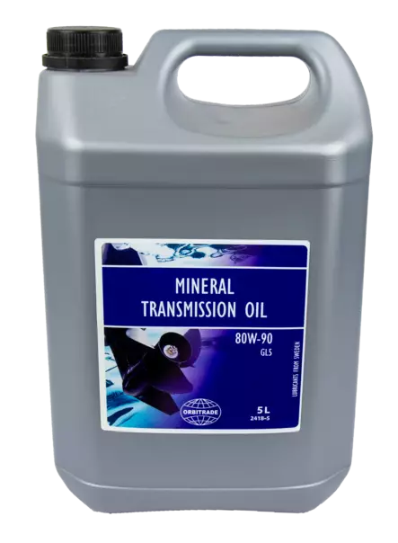 Orbitrade Gear oil mineral 80W-90 5L - Duell venetarvikkeet - 136156 - 1