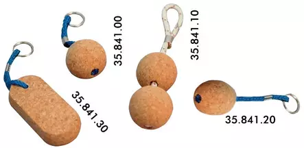 Osculati korkkipallo avaimenperä 105x50x25mm - Duell venetarvikkeet - 5836 - 1
