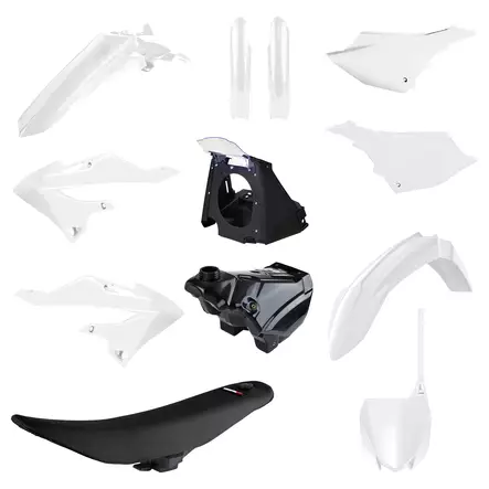 Polisport Complete Restyle Kit YZ125/250 02-21 22 style White - Duell MP varaosat ja tarvikkeet - 130036 - 1