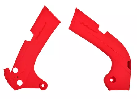 Polisport frame protector CRF250(18-19) CRF450R(17-18) Red (12) - Duell MP varaosat ja tarvikkeet - 129206 - 1